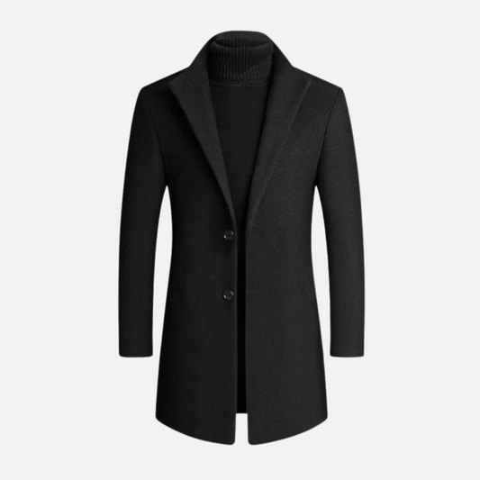 Henry | Men's Slim-Fit Dress Coat - Image 1