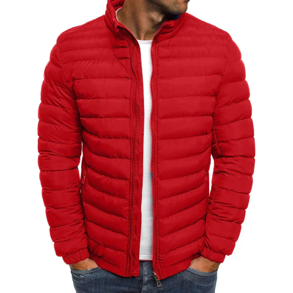 Robbie | Men's Lightweight Slim-Fit Puffer Jacket - Image 6