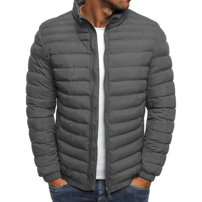 Robbie | Men's Lightweight Slim-Fit Puffer Jacket - Image 4