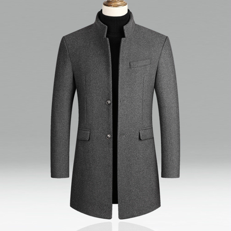 Thomas | Stylish Slim-Fit Wool Coat - Image 6