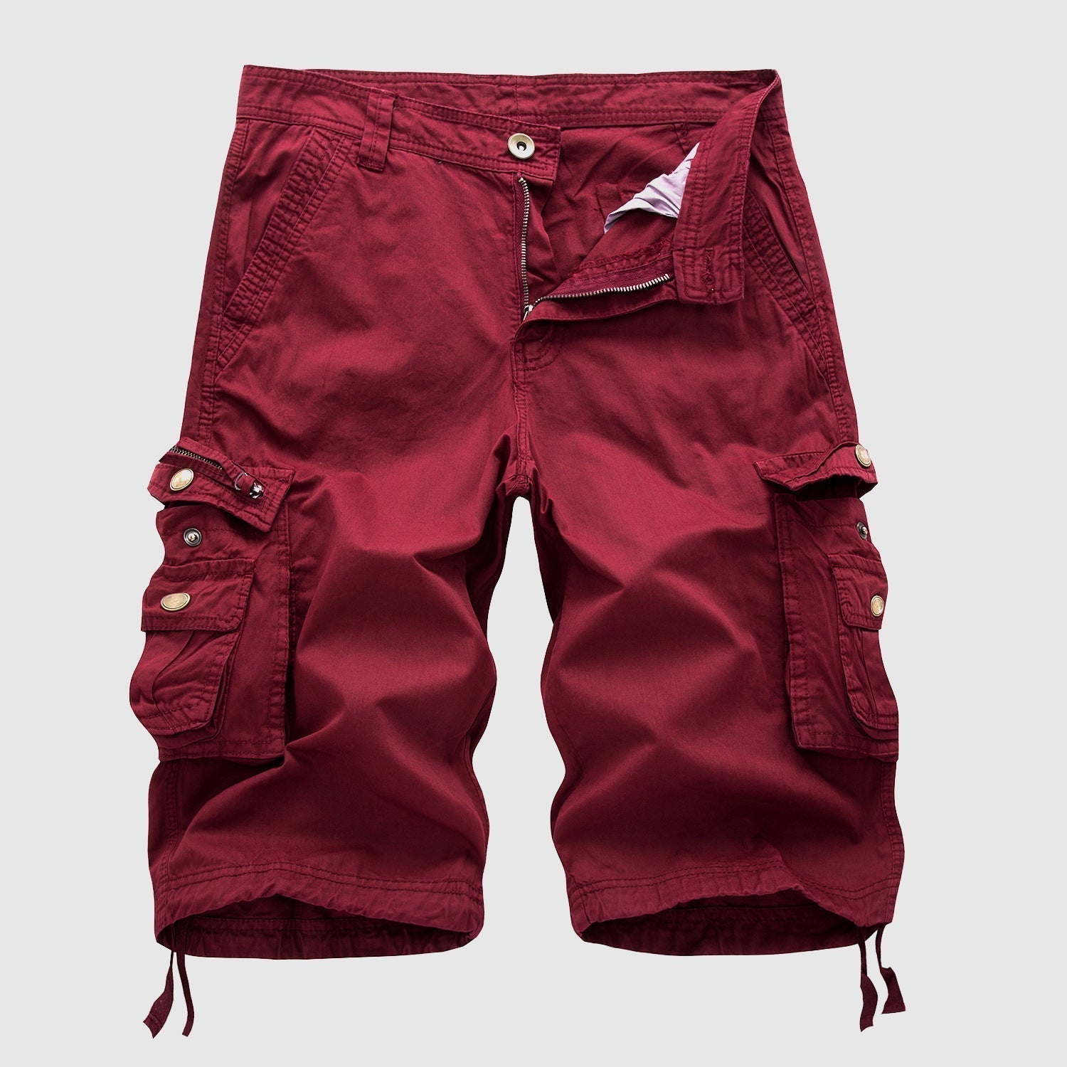 Roy | Durable Cargo Shorts for Men - Knee-Length Casual Wear - Image 15