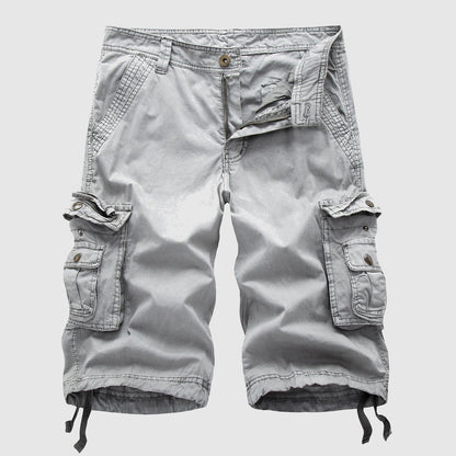 Roy | Durable Cargo Shorts for Men - Knee-Length Casual Wear - Image 12