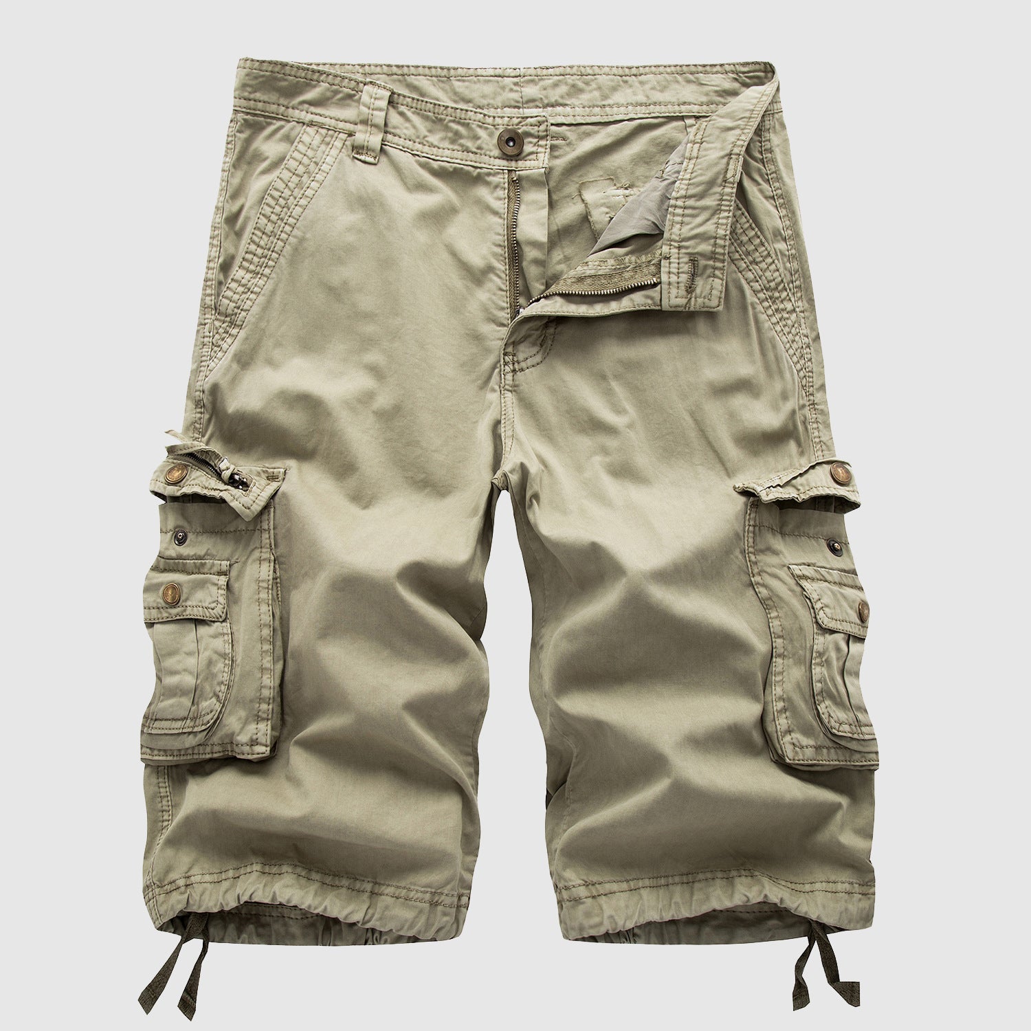 Roy | Durable Cargo Shorts for Men - Knee-Length Casual Wear - Image 7
