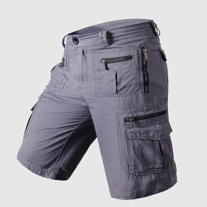 Micah | Durable Multi-Pocket Knee Length Cargo Shorts - Image 4