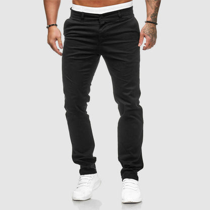 Gus | Men's Casual Slim Fit Straight Leg Pants - Image 7