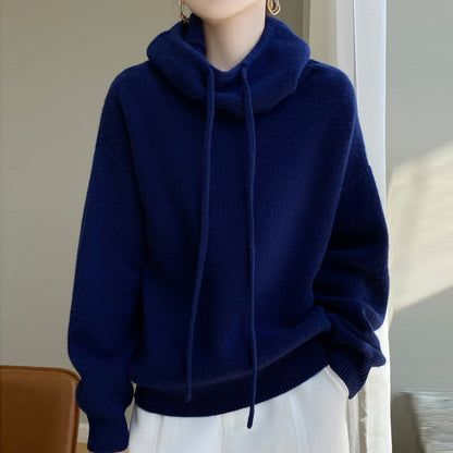 Serena | Women's Oversized Hooded Sweater - Image 4