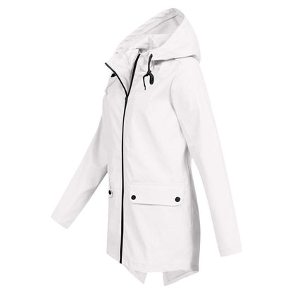 Maria | Women's Hooded Longline Jacket - Image 3