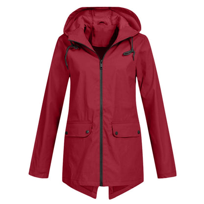 Maria | Women's Hooded Longline Jacket - Image 9