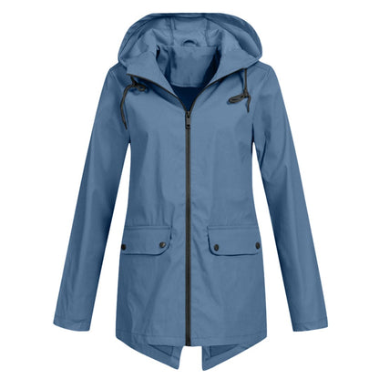 Maria | Women's Hooded Longline Jacket - Image 12