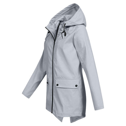 Maria | Women's Hooded Longline Jacket - Image 5