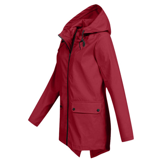 Maria | Women's Hooded Longline Jacket - Image 1