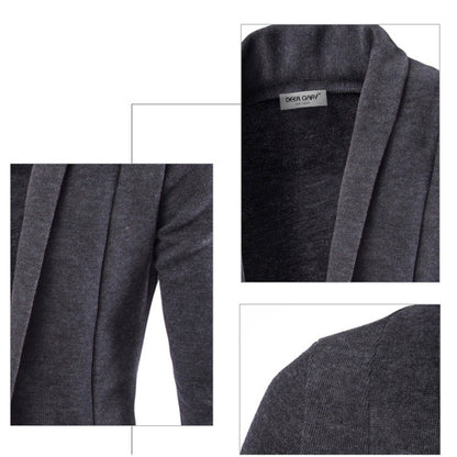 Miles | Men's Open Front Cardigan - Image 6