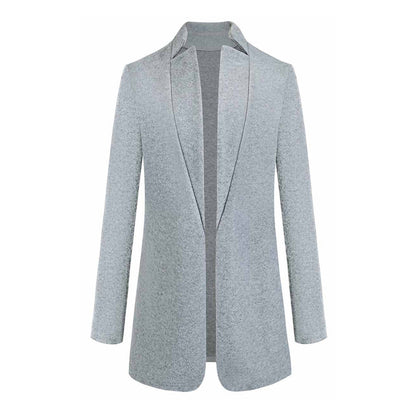 Maureen | Women's Long Stand Collar Dress Coat - Image 7