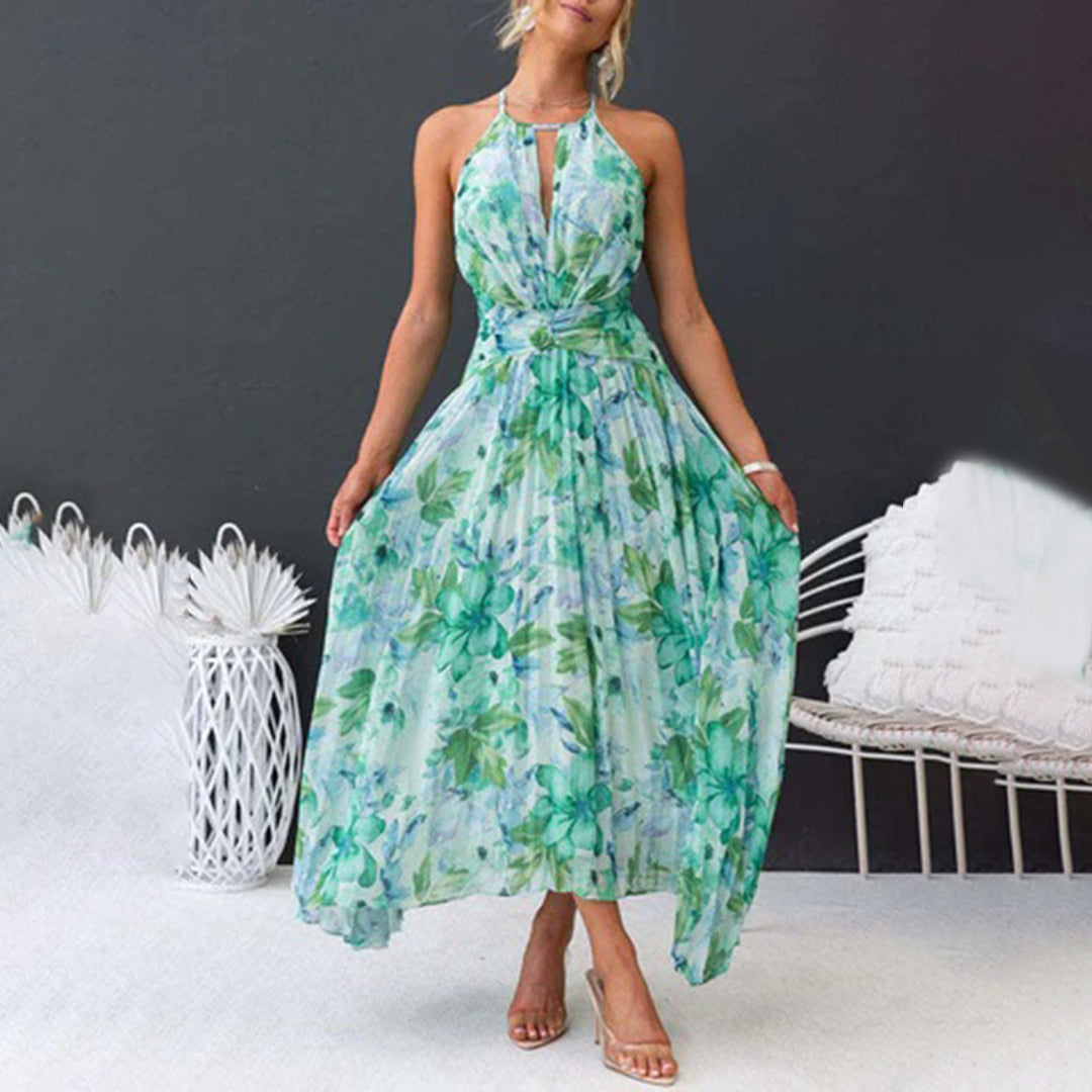 Rosie | Elegant Floral Breeze Maxi Dress for Summer - Image 4