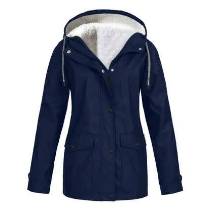 Stacy | Women's A-Line Long Sleeve Pullover Hoodie - Image 5