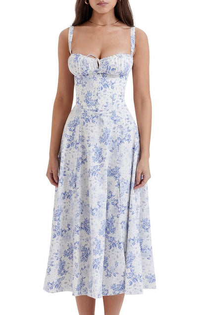 Sally | Angie Spring Dress - Floral Print Party Dress - Image 17