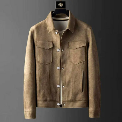 Harrison | Stylish Suede Men’s Jacket - Image 1