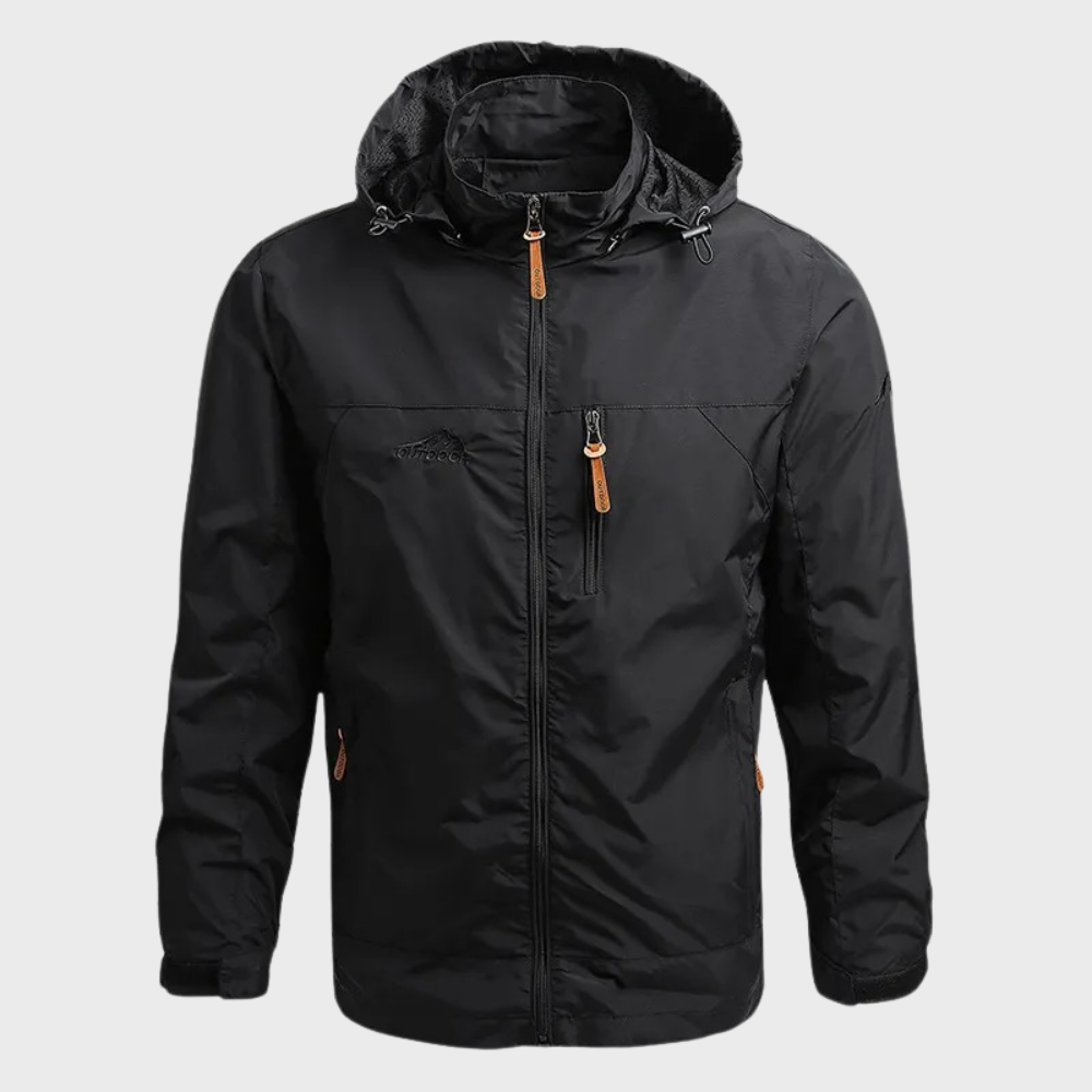 Don | Men's Lightweight Hooded Windbreaker Jacket - Image 1