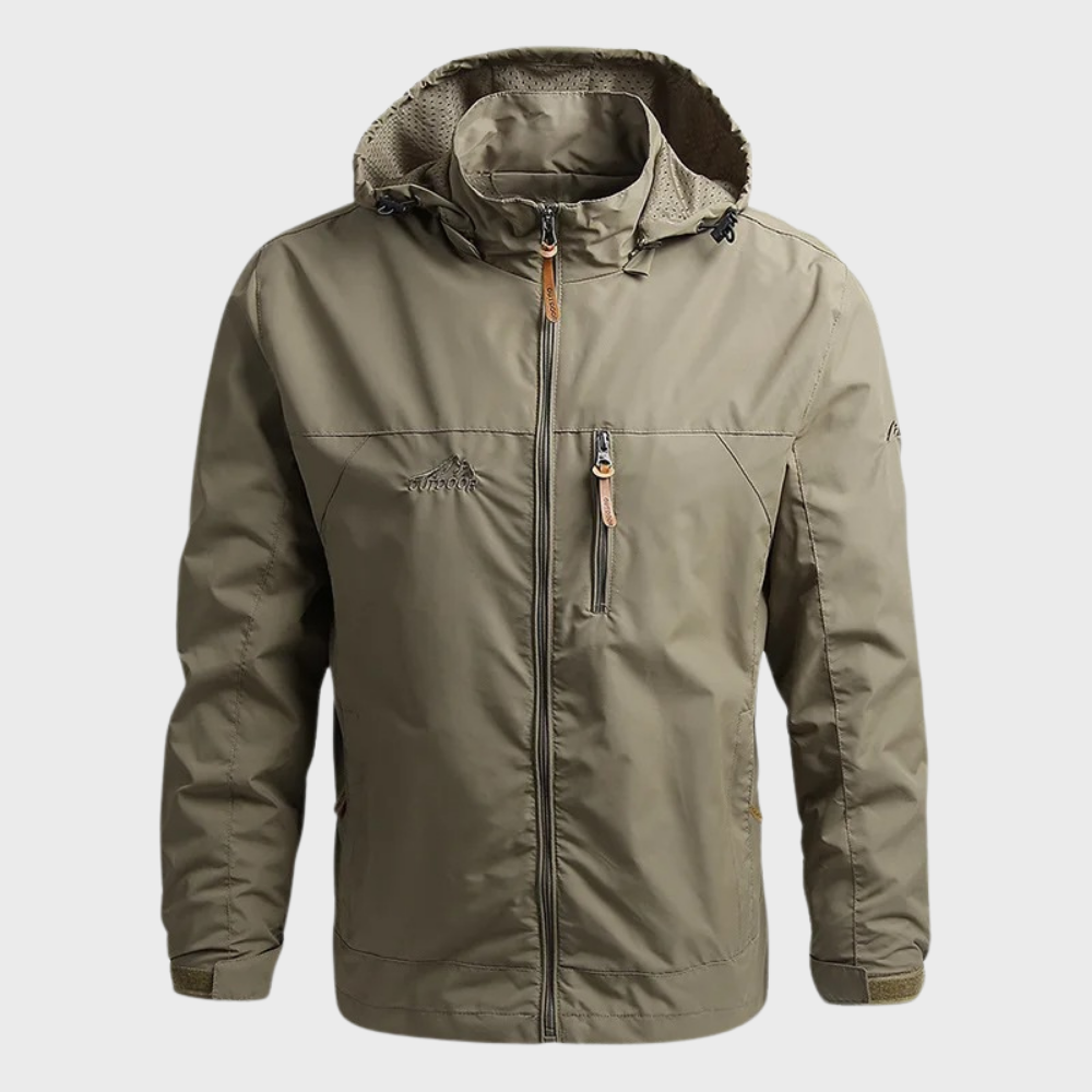Don | Men's Lightweight Hooded Windbreaker Jacket - Image 2