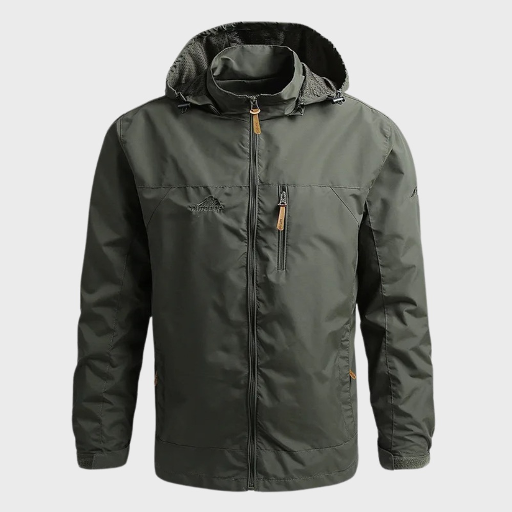 Don | Men's Lightweight Hooded Windbreaker Jacket - Image 5