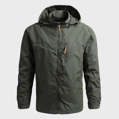 Don | Men's Lightweight Hooded Windbreaker Jacket - Image 5