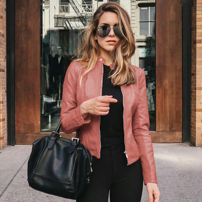 Marcia | Women's Slim Fit Bomber Jacket - Image 6