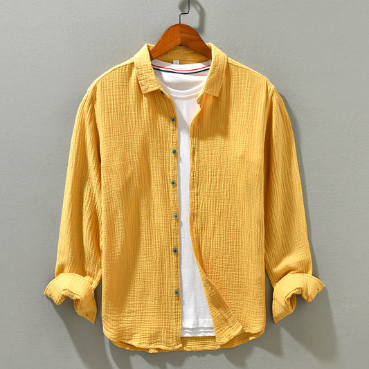 Victor | Classic Men's Soft Comfortable Shirt for All-Day Wear - Image 1