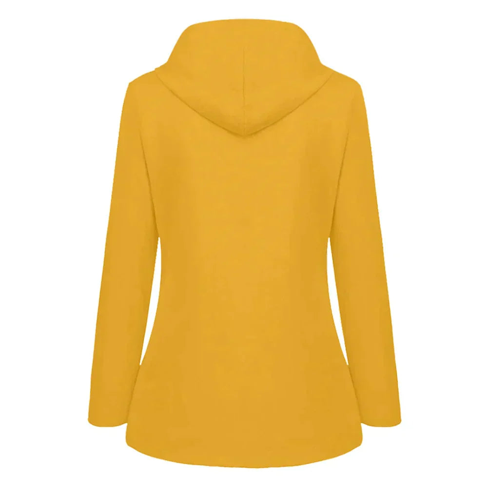 Stacy | Women's A-Line Long Sleeve Pullover Hoodie - Image 2