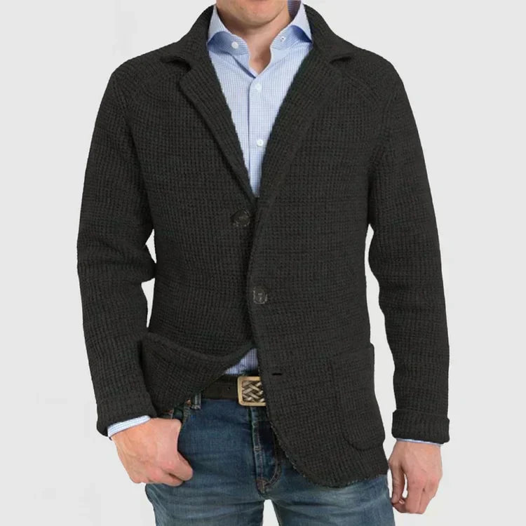 Henry | Men's Two-Button Knit Blazer - Image 4