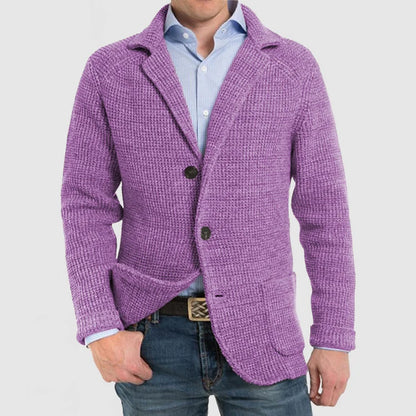 Henry | Men's Two-Button Knit Blazer - Image 7