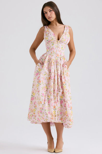 Sophia | Elegant Floral Dress for Summer - Image 2