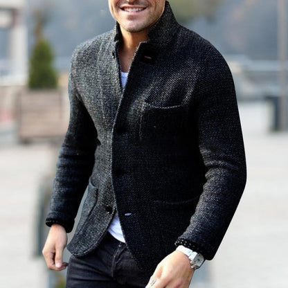 Kevin | Men's Button-Down Casual Jacket - Image 1