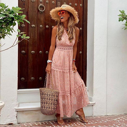 Denise | Elegant Summer Maxi Dress for Women - Image 3