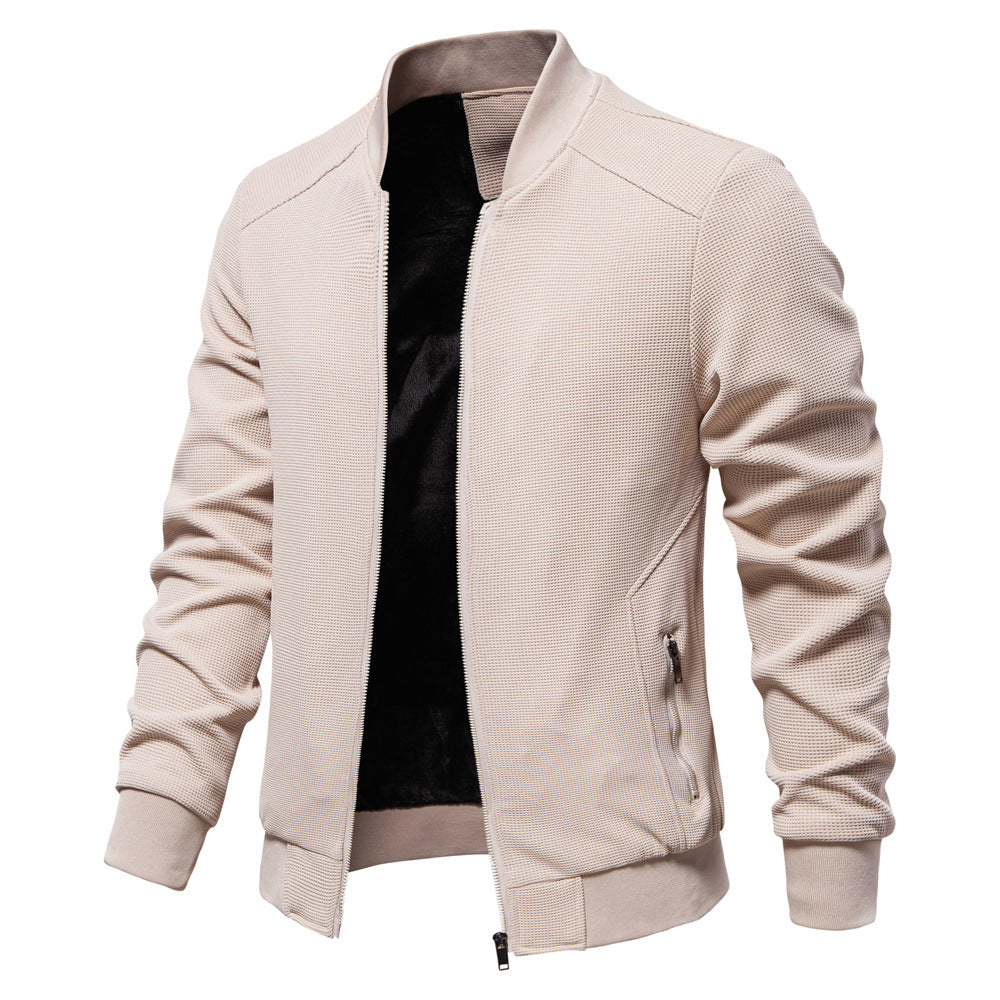 Brad | Men's Zip-Up Bomber Jacket - Image 2