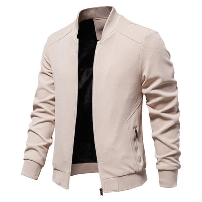Brad | Men's Zip-Up Bomber Jacket - Image 2