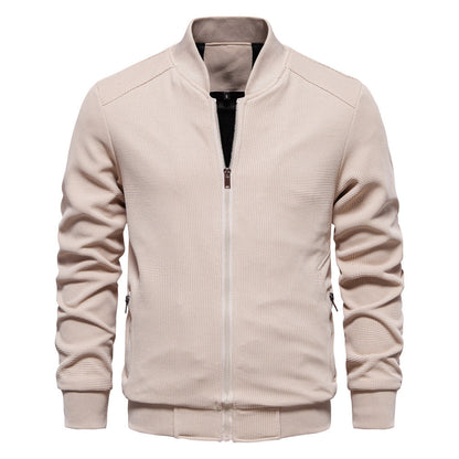 Brad | Men's Zip-Up Bomber Jacket - Image 1