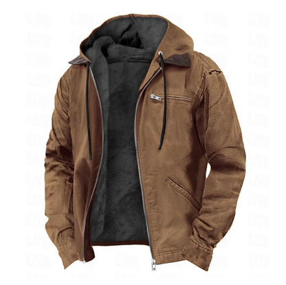 Morgan | Men's Hooded Zip-Up Jacket - Image 1