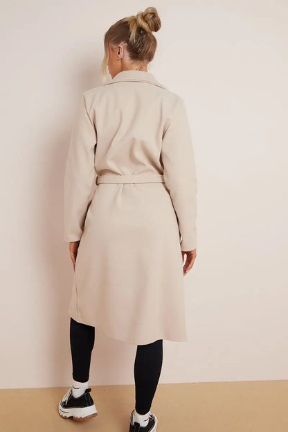 Stella | Women's Double Breasted Belted Coat - Image 5