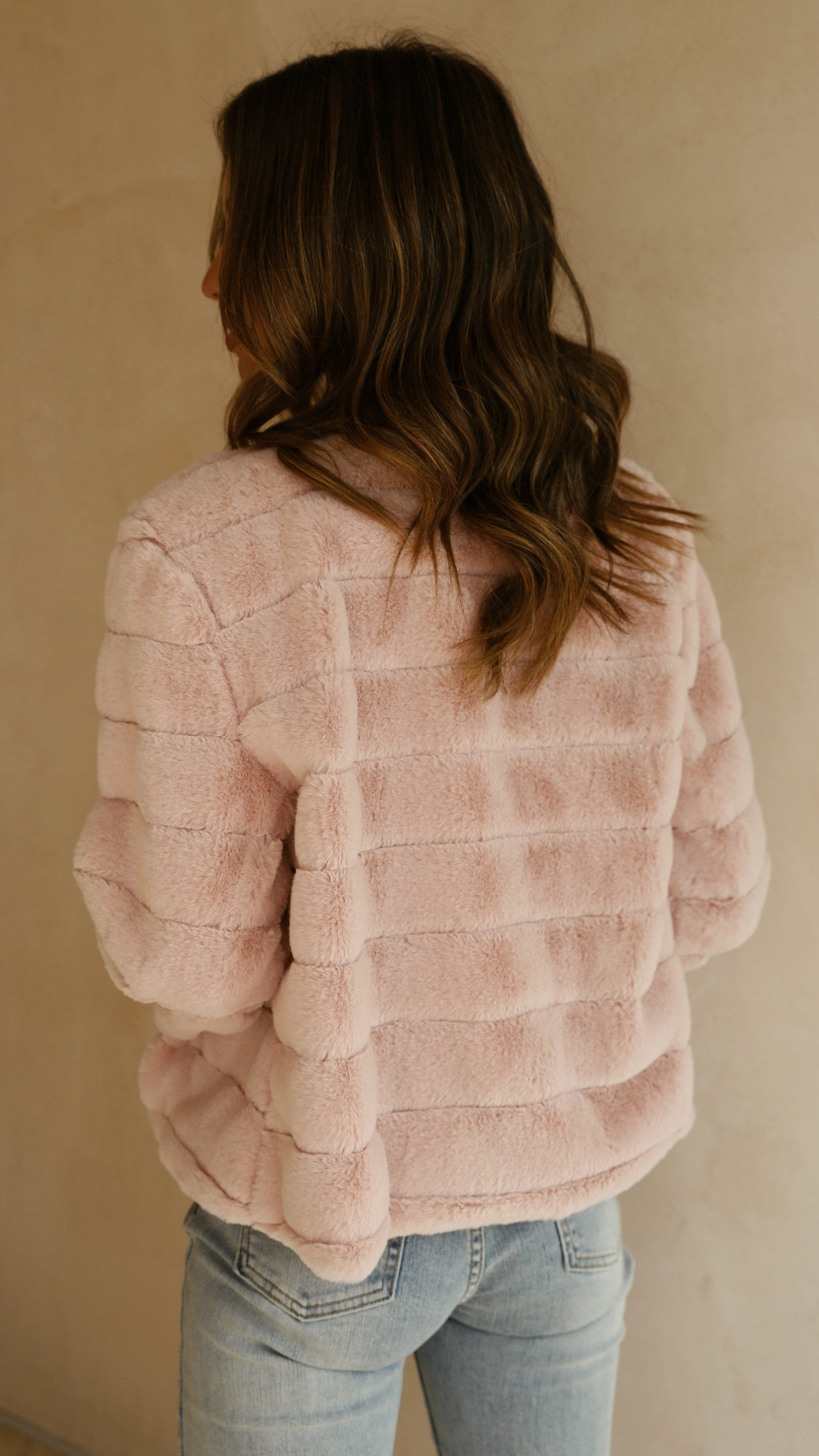 Nancy | Women's Cropped Faux Fur Jacket - Image 28
