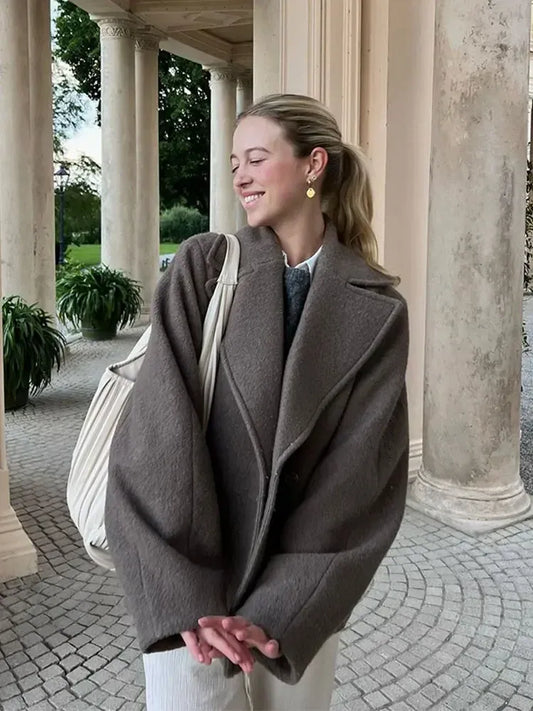 Alison | Women's Oversized Coat - Image 1