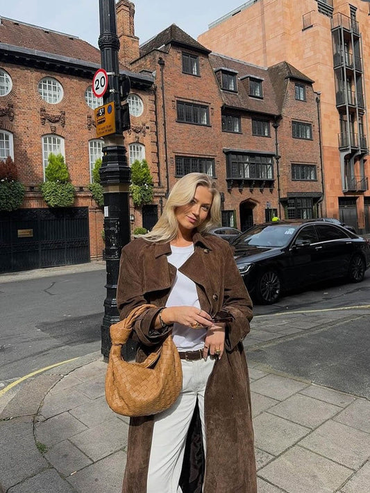 Gloria | Women's Oversized Trench Coat - Image 1