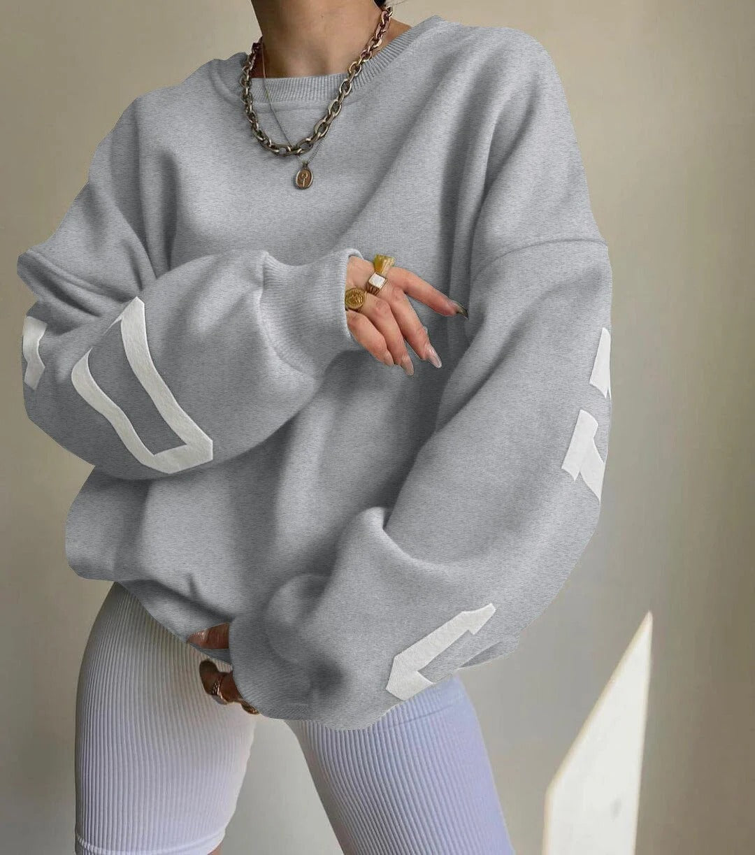 Donna | Women's Oversized Crewneck Sweatshirt - Image 14