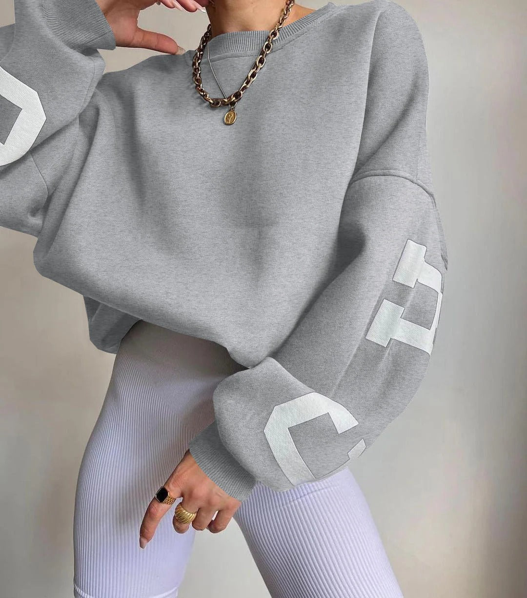 Donna | Women's Oversized Crewneck Sweatshirt - Image 15