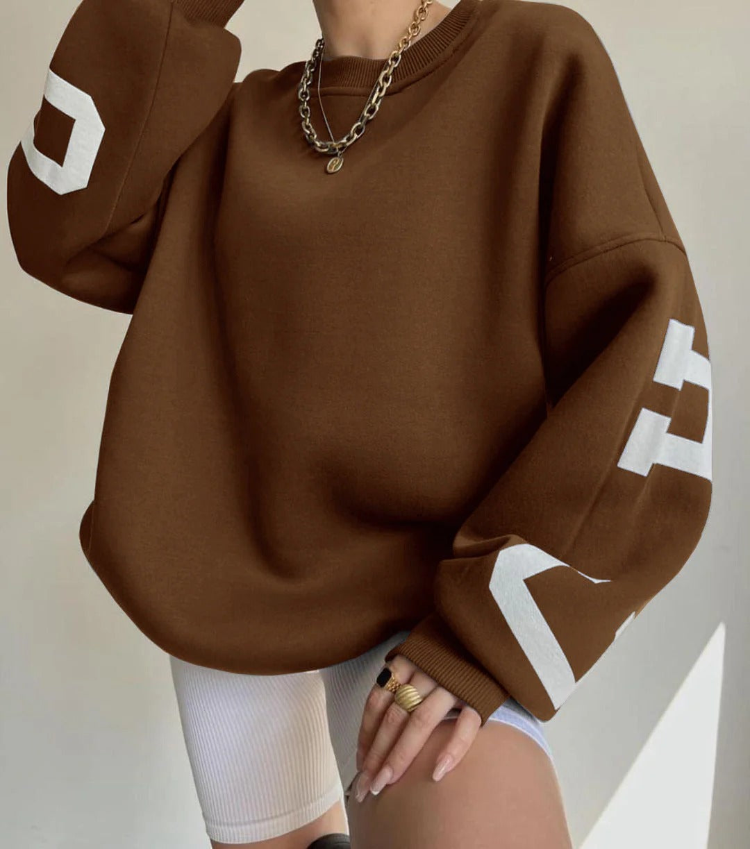 Donna | Women's Oversized Crewneck Sweatshirt - Image 6