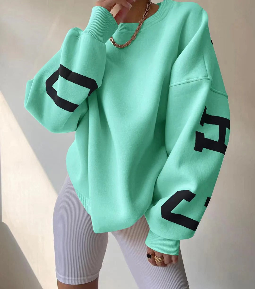 Donna | Women's Oversized Crewneck Sweatshirt - Image 12