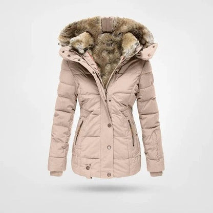 Whitney | Women's Hooded Puffer Jacket - Image 10