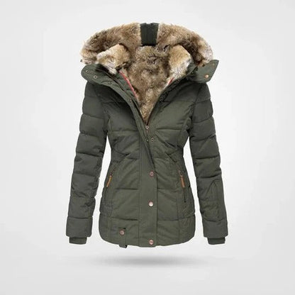 Whitney | Women's Hooded Puffer Jacket - Image 4