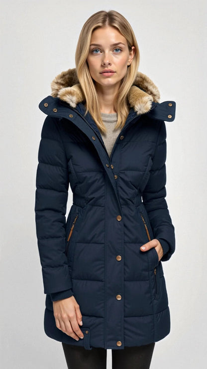 Whitney | Women's Hooded Puffer Jacket - Image 5