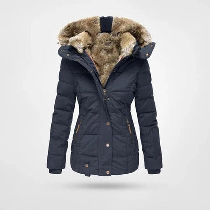Whitney | Women's Hooded Puffer Jacket - Image 6