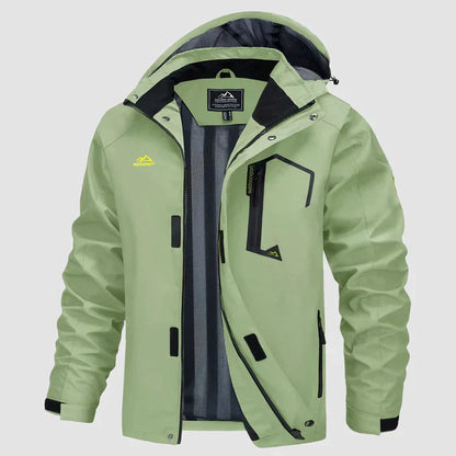 Dorian | Men's Lightweight Hooded Rain Jacket - Image 1